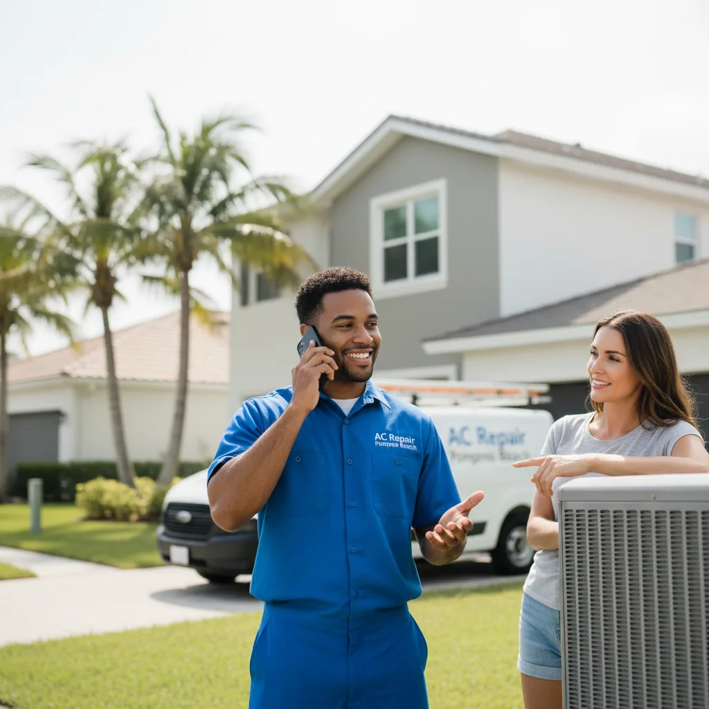 AC Repair Pompano Beach customer support in Saint Croix Falls